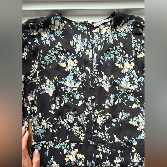Abercrombie & Fitch women’s floral midi dress size M Y2K - Picture 4 of 8